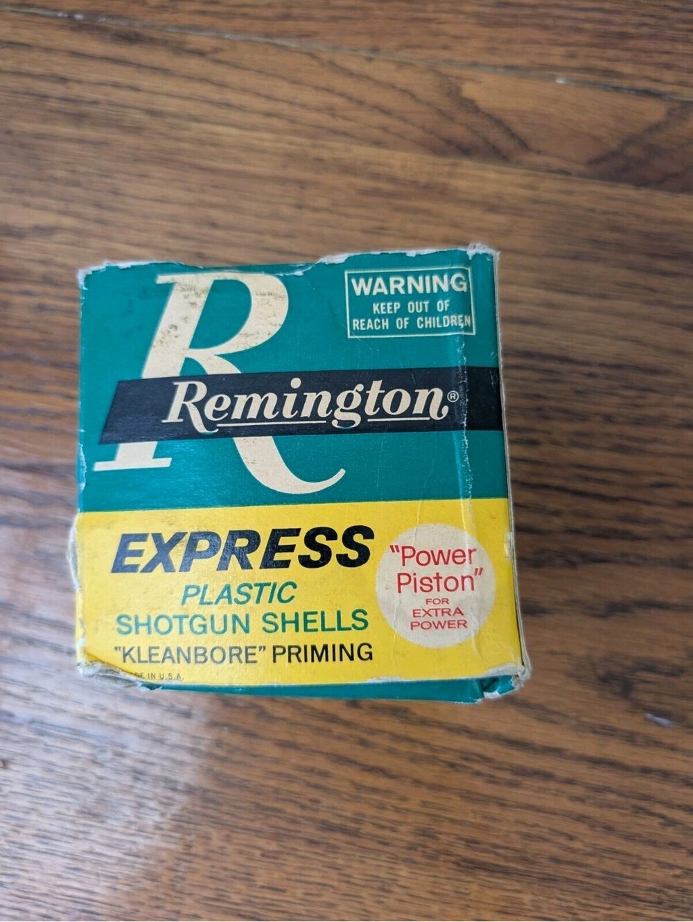 Vintage Remington Express 12GA 3" Magnum Empty Shotshell Box Kleanbore DuPont
